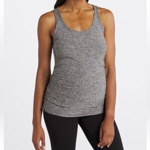 Beyond the Bump by Beyond Yoga- Let it Grow Racerback Maternity Tank